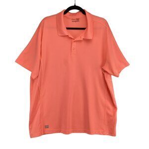 Fila Sport Golf Athletic Fit Polo Shirt Size XXL Orange Men’s Short‎ Sleeve